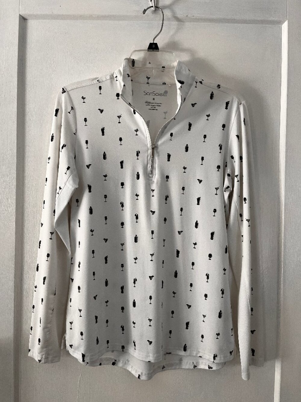 Women's SanSoleil 1/4 Zipper Shirt